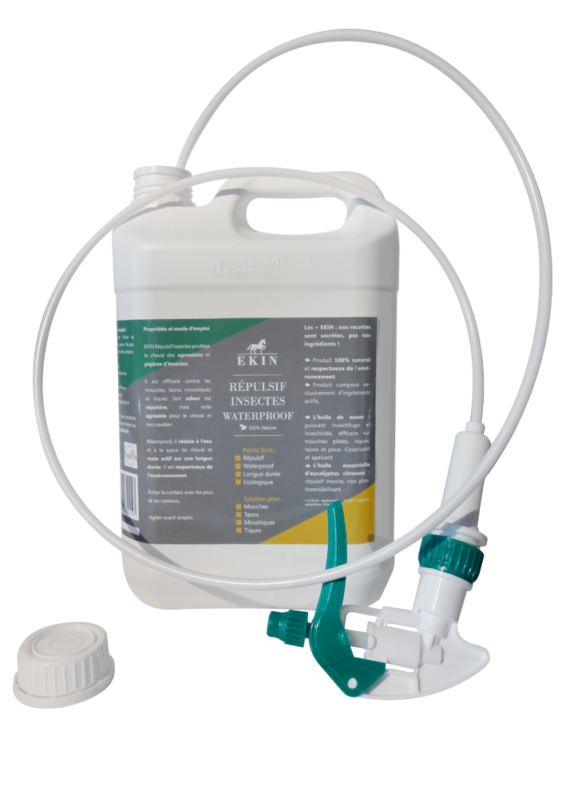 EKIN Répulsif Insectes Waterproof 4l Flexible